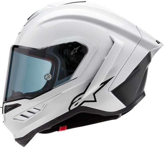 AlpineStars Supertech R10 Helmet - Solid - Gloss White image 1