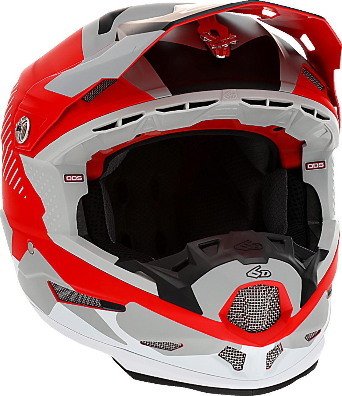 6D ATR-2 Helmet - Fusion - Red image 0