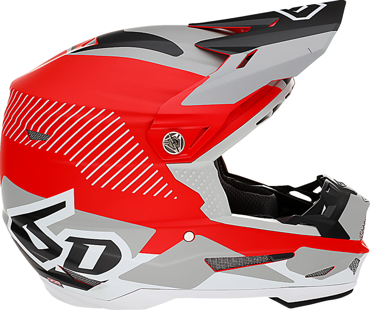 6D ATR-2 Helmet - Fusion - Red image 3