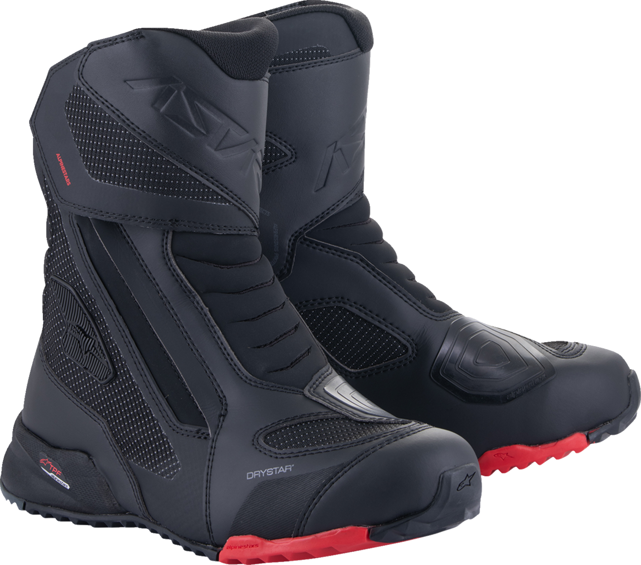 AlpineStars RT-7 Drystar® Boots - Black/Red image 0