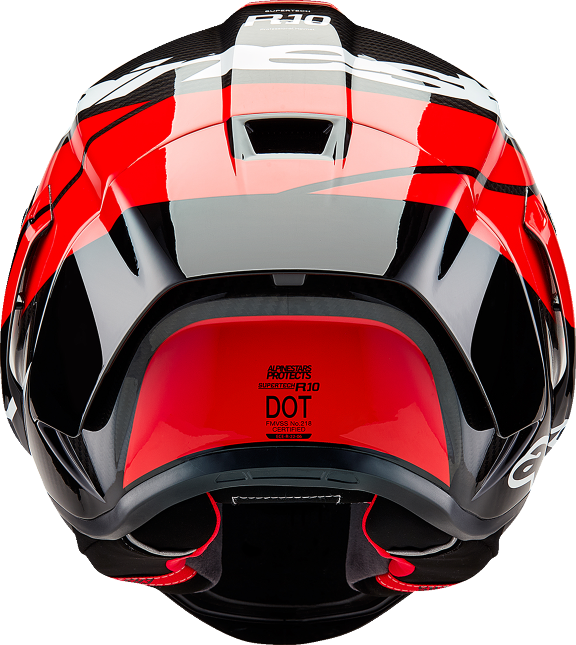 AlpineStars Red/Black Supertech R10 Helmet - Element image 2