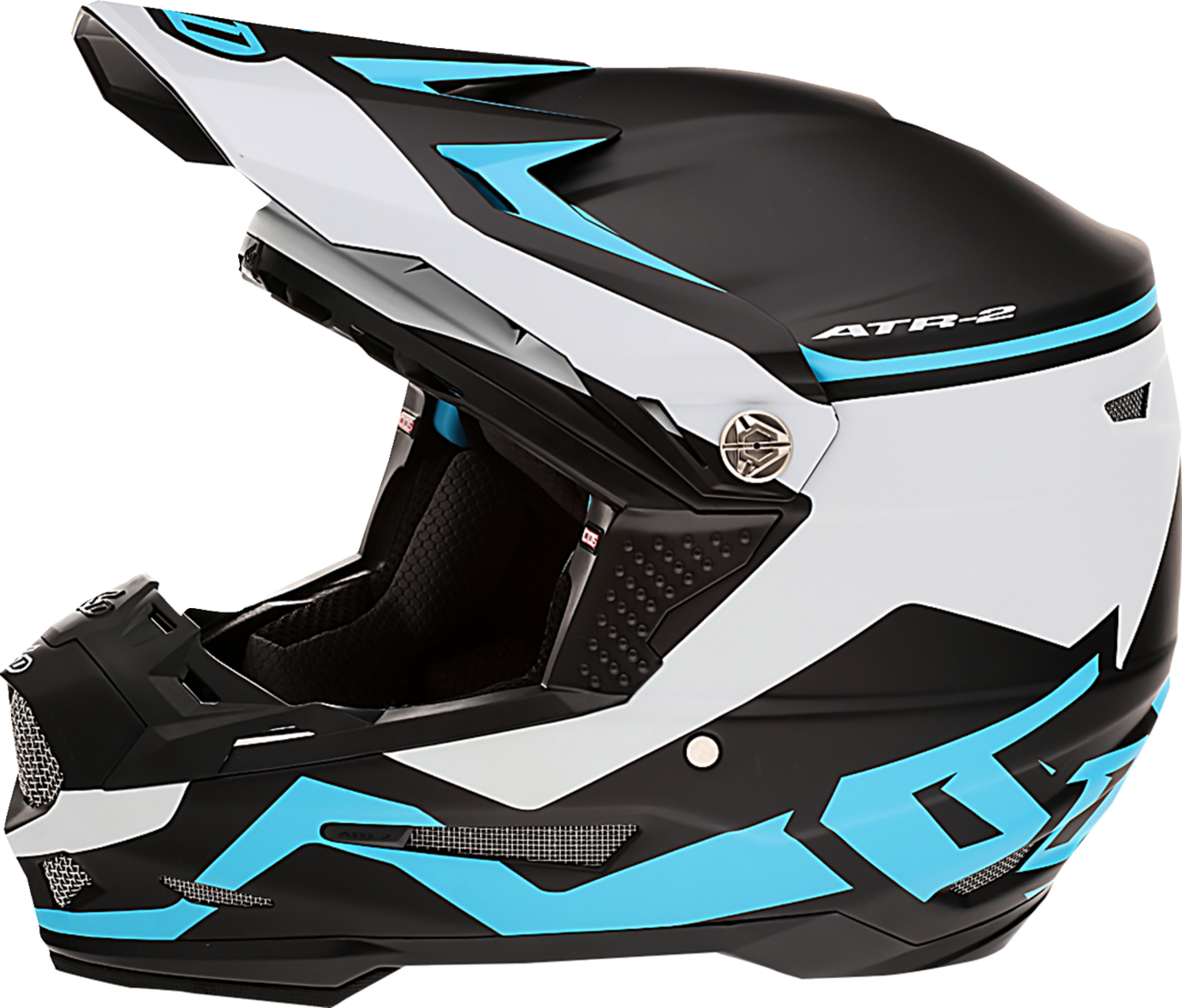 6D ATR-2 Helmet Drive Cyan image 2