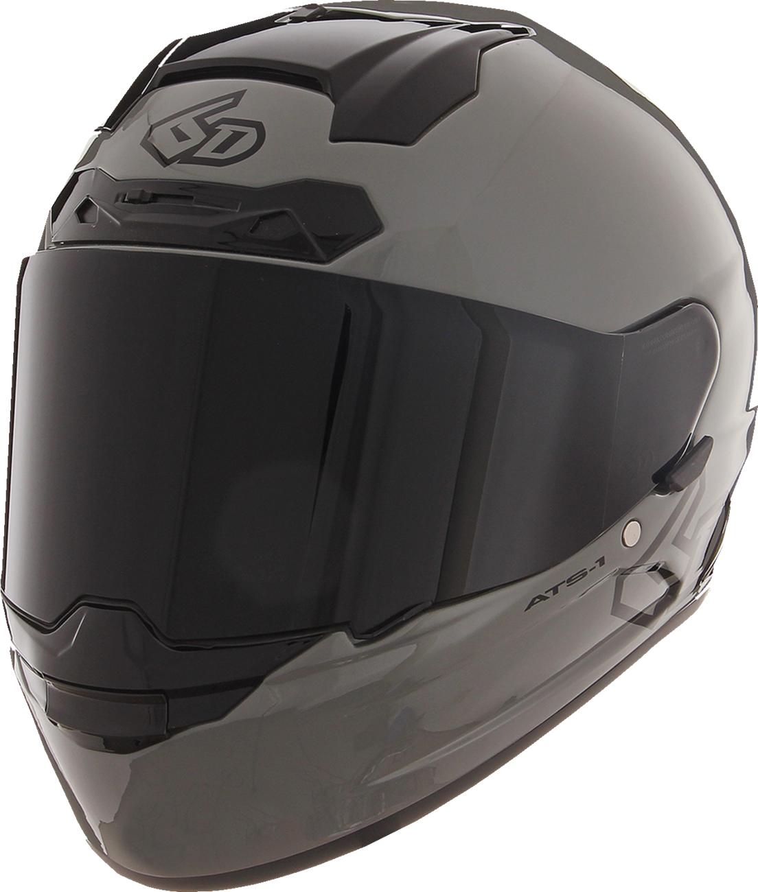 6D ATS-1R Helmet - Gloss Gray image 1