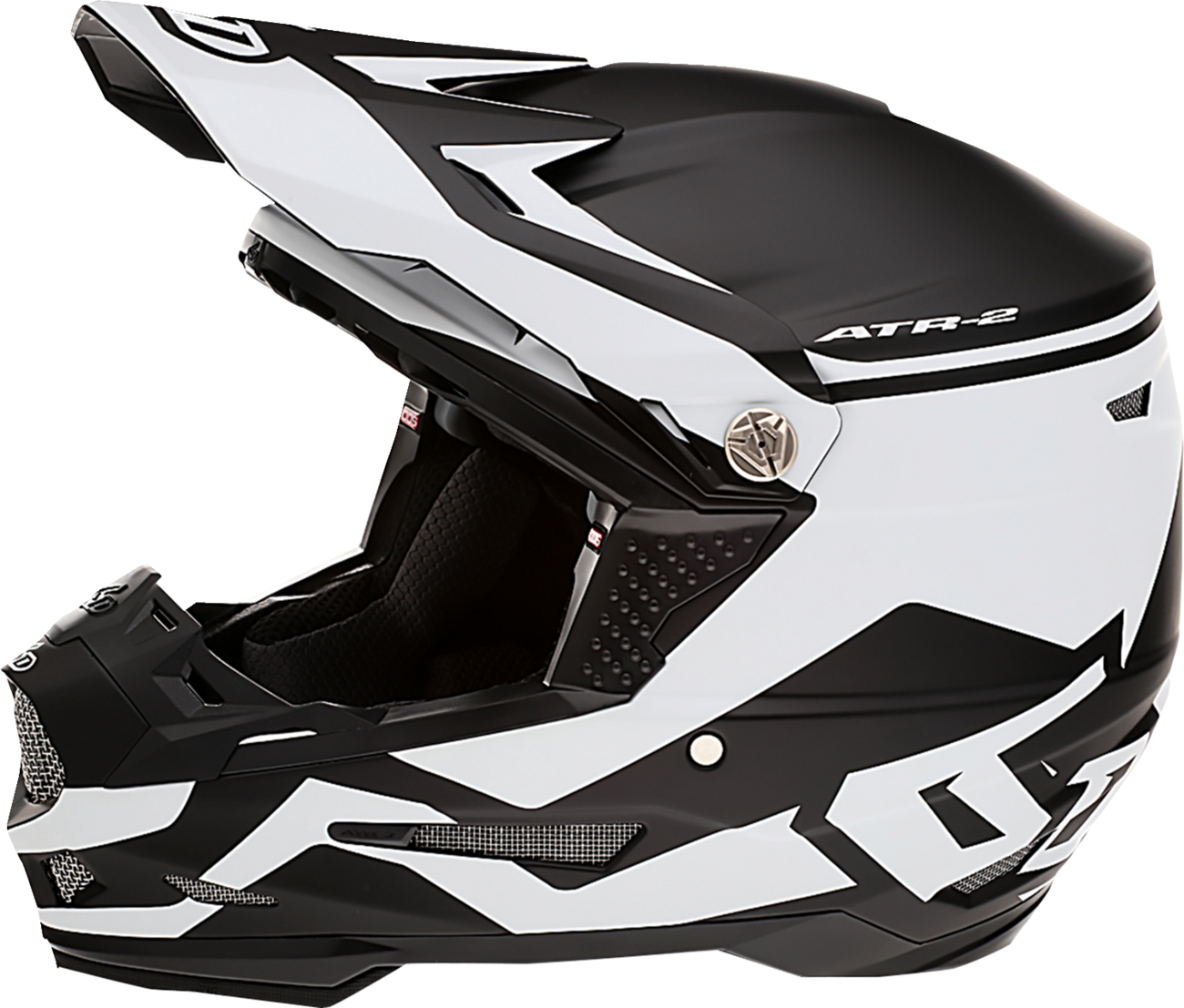 6D ATR-2 Helmet - Drive - White image 1