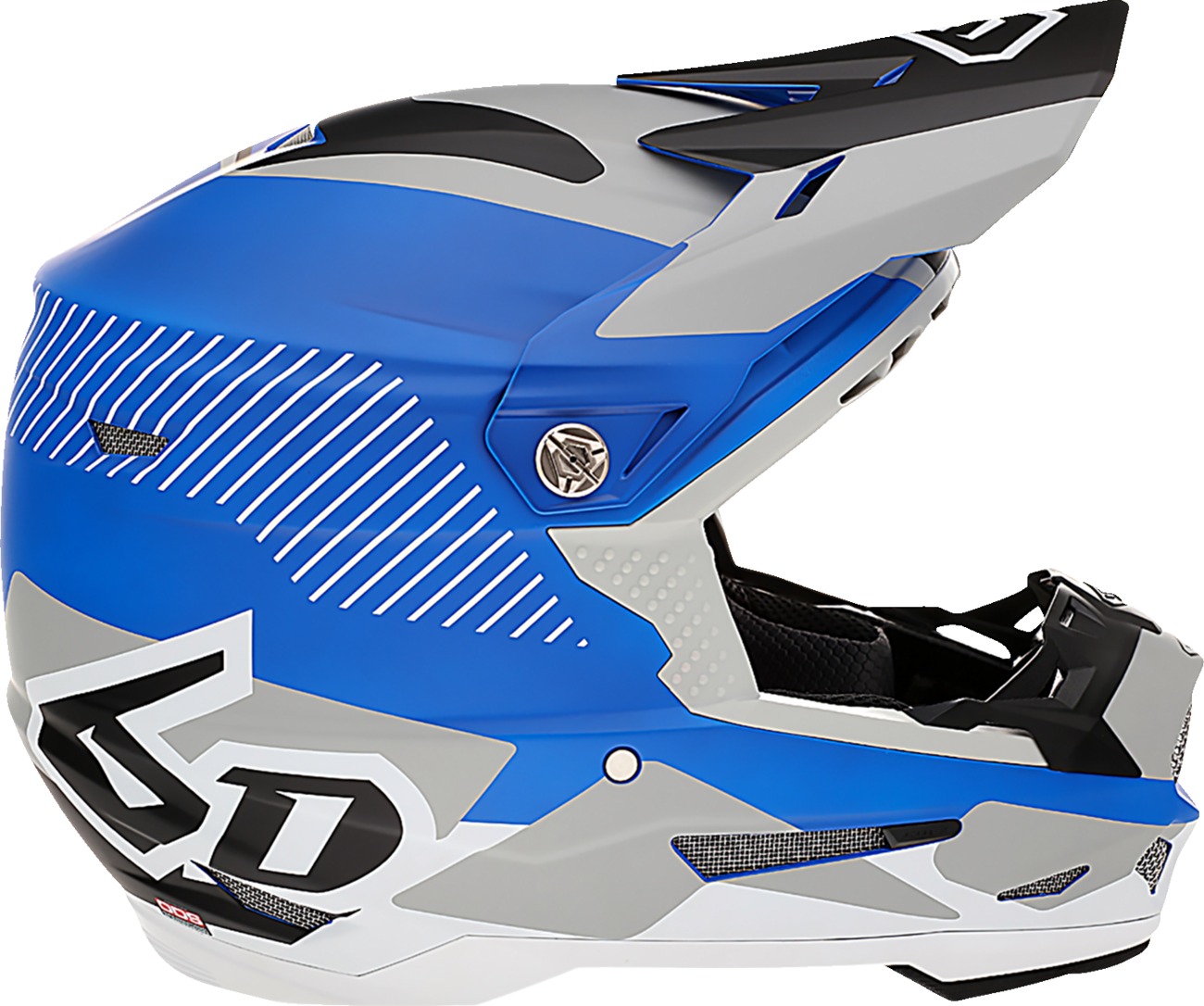 6D ATR-2 Helmet - Fusion - Blue image 2