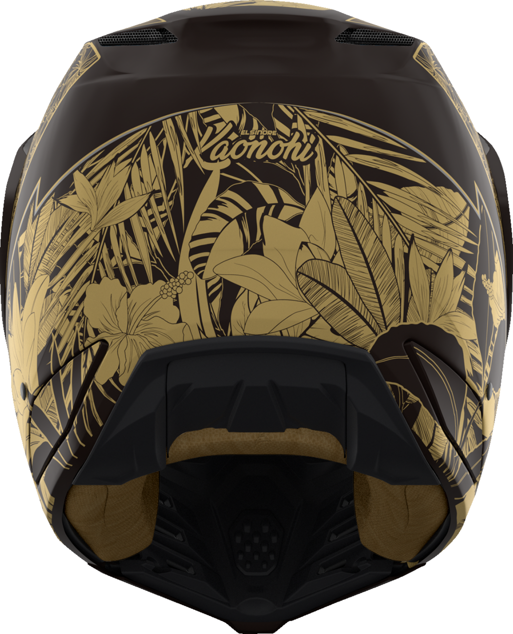 ICON Elsinore™ Kaonohi Black/Gold Helmet image 2