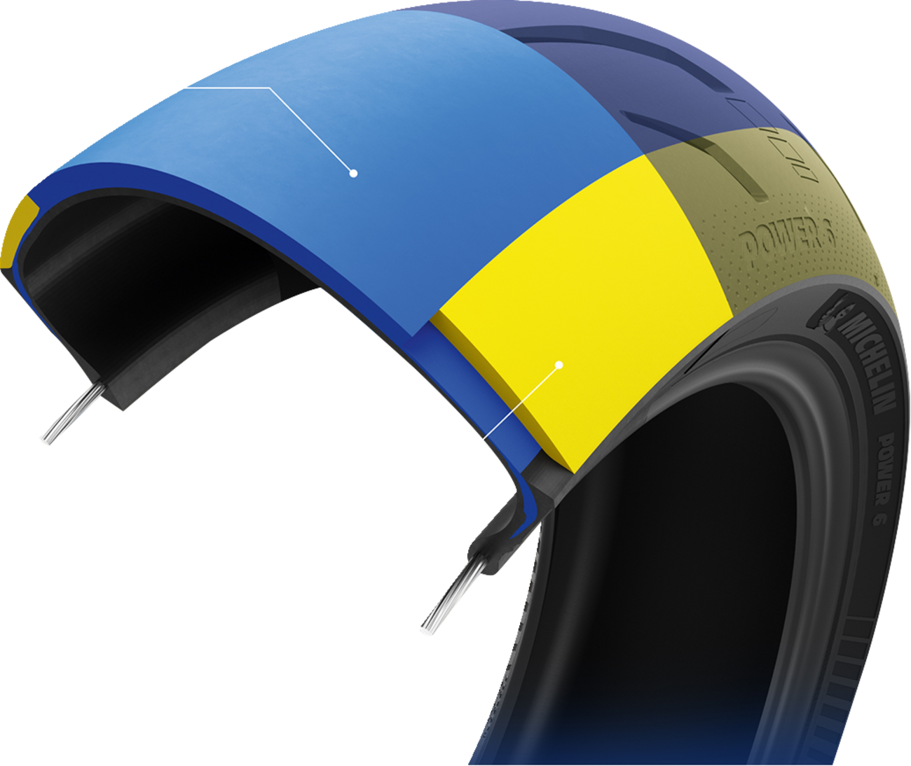 Michelin - Power 6 - Rear - 190/55/17 - 75W