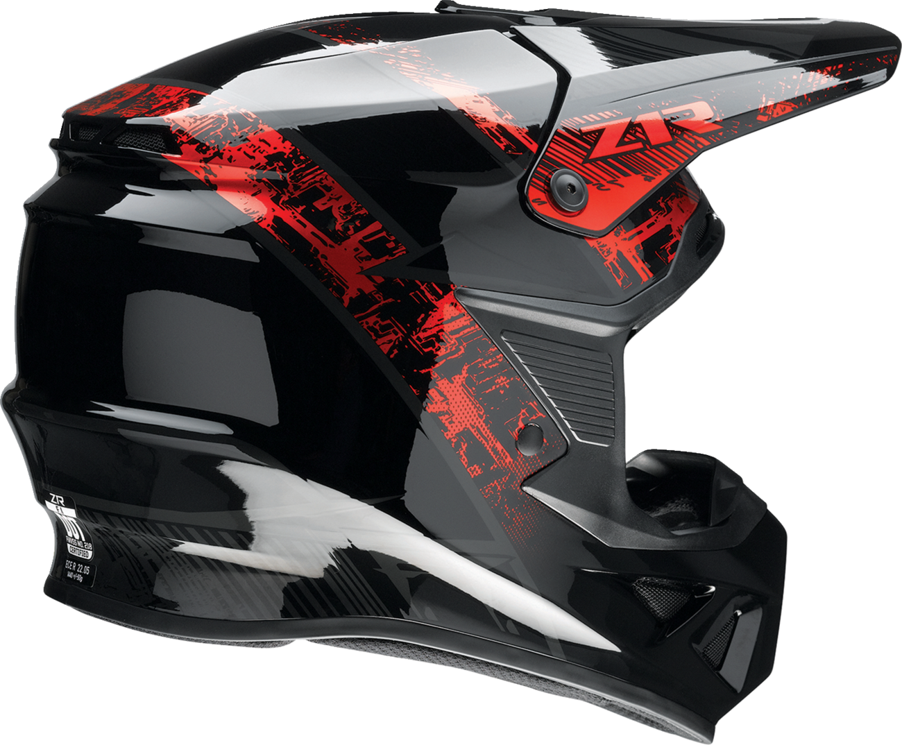 Z1R F.I. Helmet - Fractal - MIPS® - Red image 3