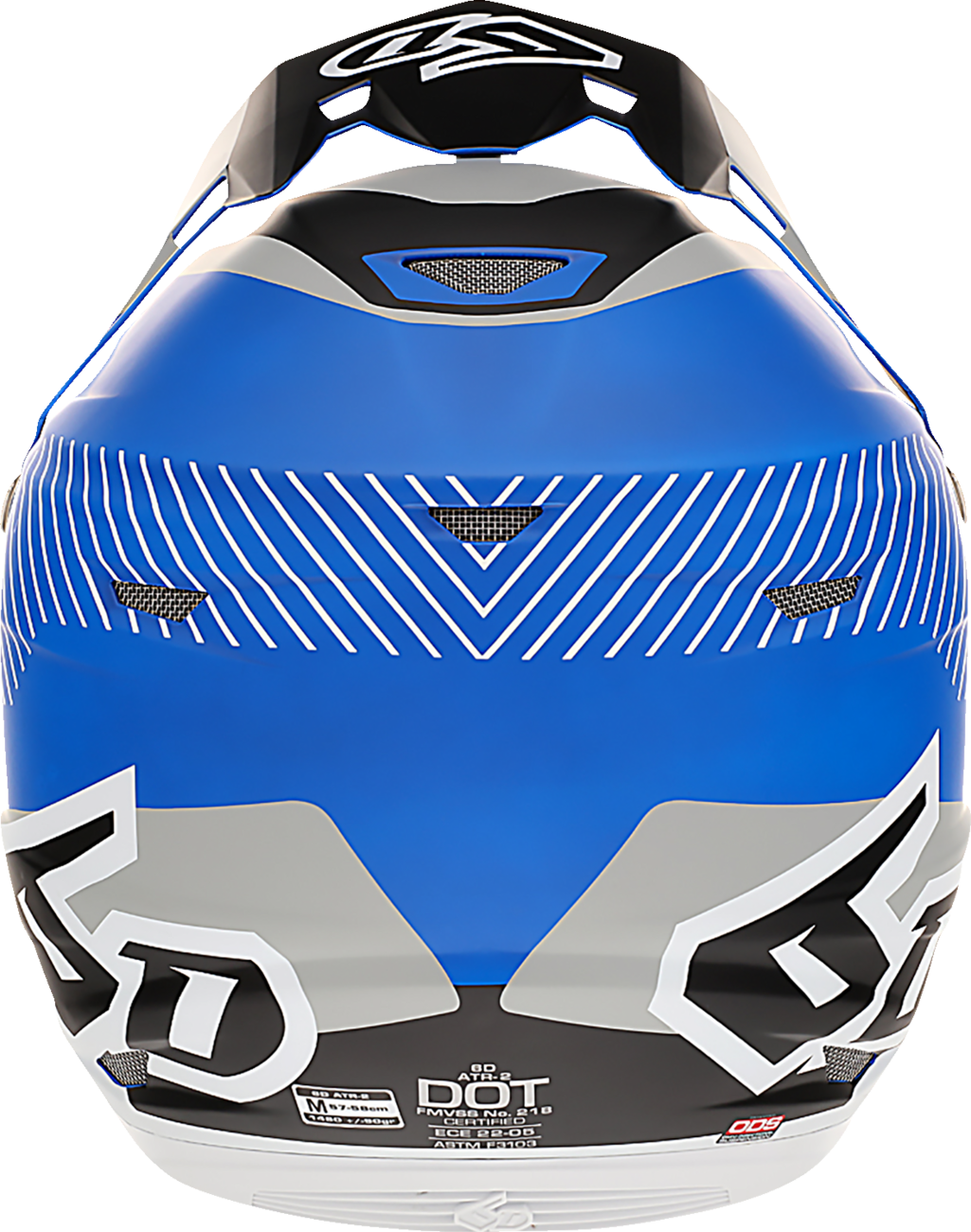6D ATR-2 Helmet - Fusion - Blue image 1