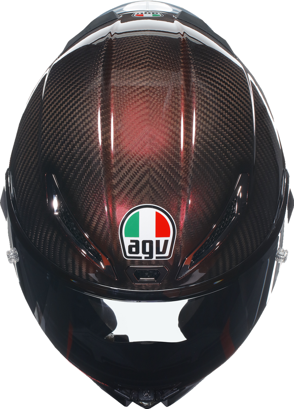 AGV Pista GP RR Helmet - Red Carbon image 2