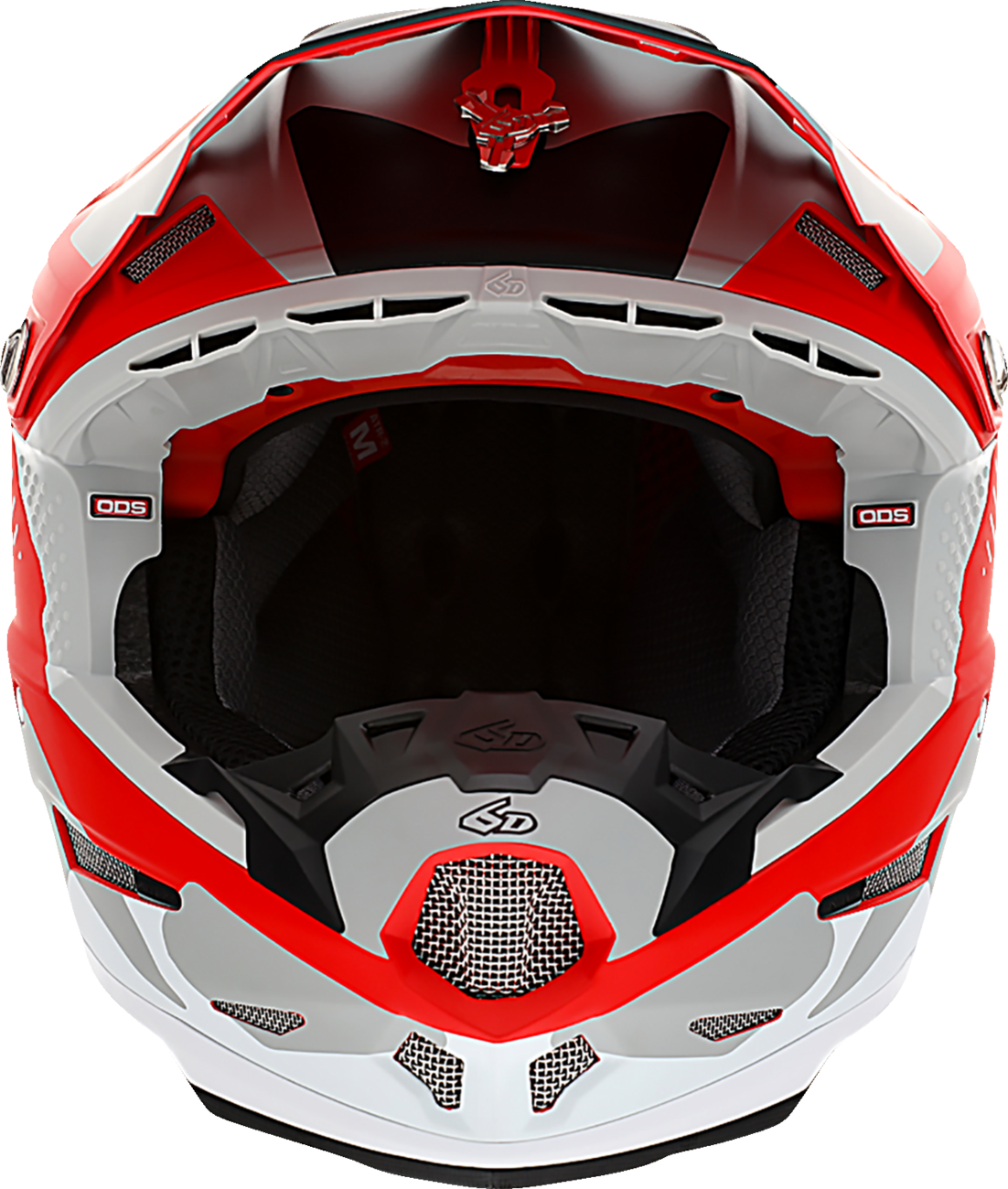 6D ATR-2 Helmet - Fusion - Red image 1
