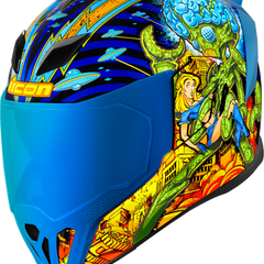 ICON Airflite Helmet - Bugoid Blitz - Blue image 0