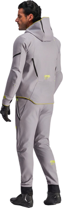Alpinestars Aeroshell Waterproof Jacket - Mid Gray/Yellow Fluo