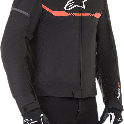 Alpinestars T-SPS Waterproof Jacket - Black/Red Fluo