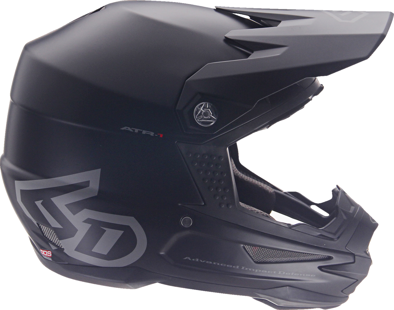 6D ATR-1 Helmet - Matte Black image 1