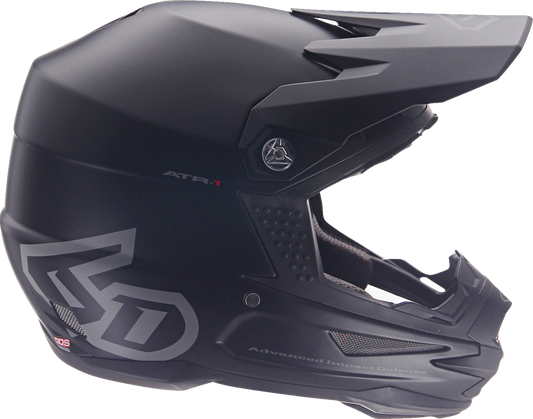 6D ATR-1 Helmet - Matte Black image 1