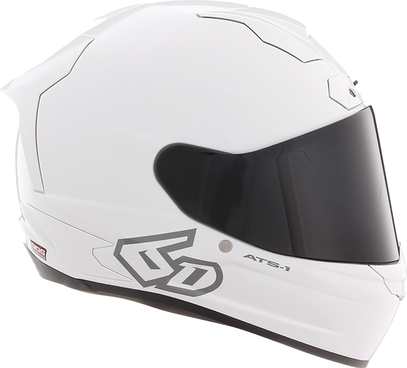 6D ATS-1R Helmet - Gloss White image 0