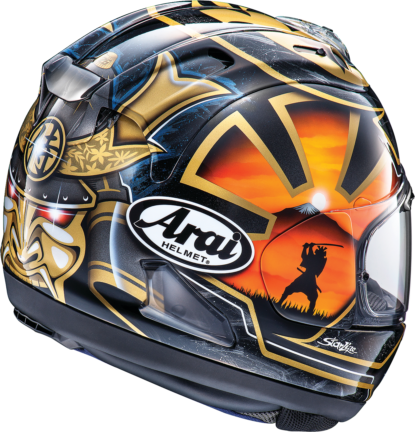 ARAI Corsair-X Helmet - Dani Samurai-2 - Black image 1