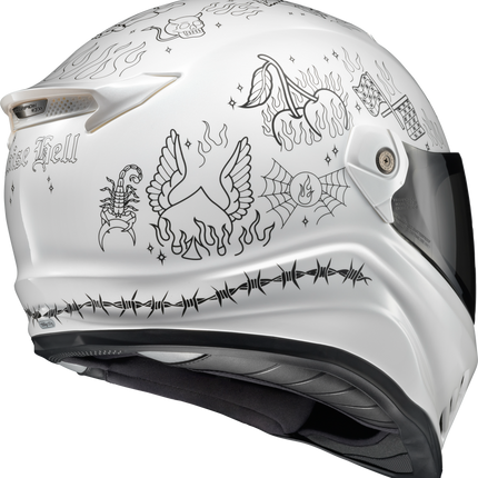 Scorpion EXO Covert FX Helmet - The Litas 2 White