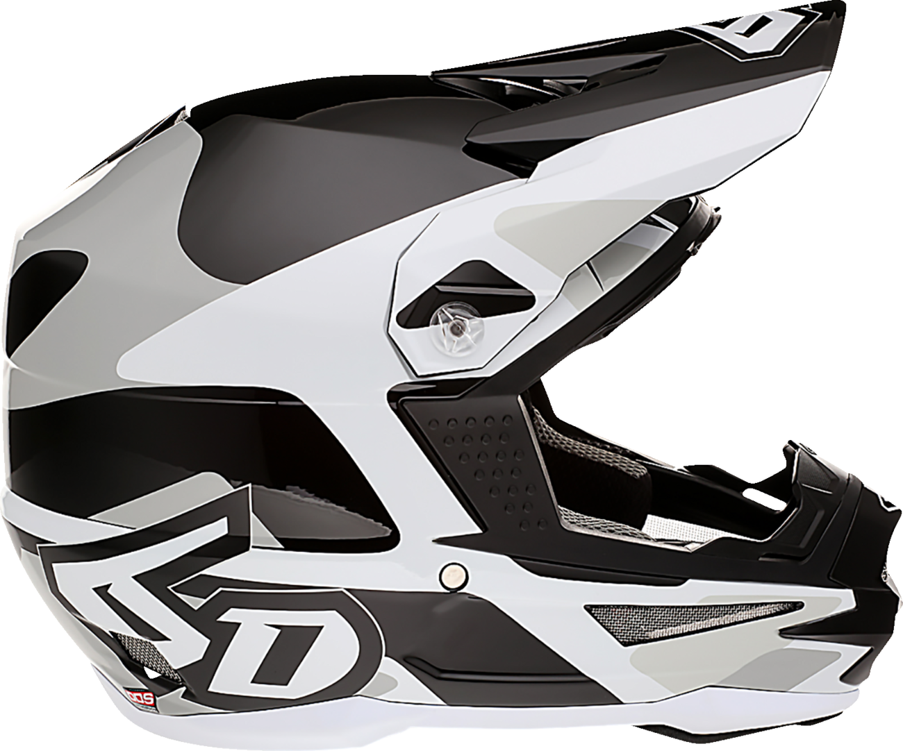 6D ATR-1 Helmet - Apex - White image 2