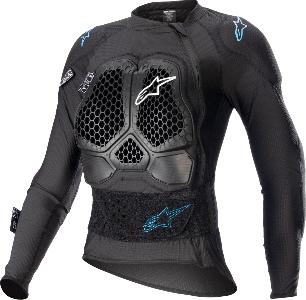 Alpinestars Stella Bionic Action V2 Protection Jacket - Cyan/Black
