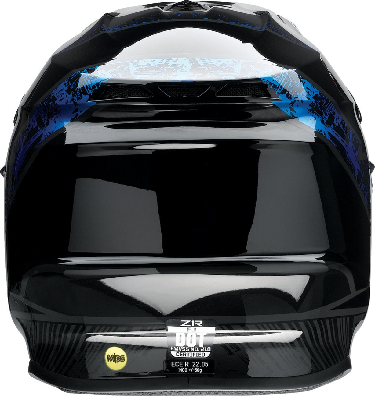 Z1R F.I. Helmet - Fractal - MIPS® - Blue image 3