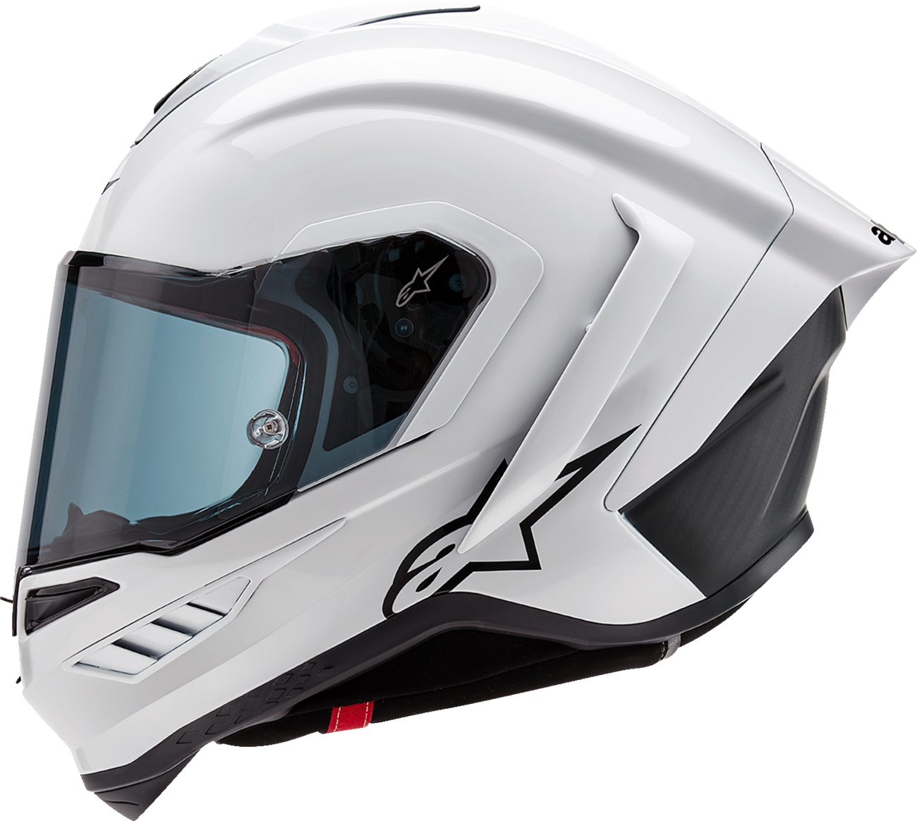 AlpineStars Supertech R10 Helmet - Solid - Gloss White image 1