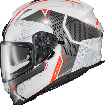 Scorpion EXO Ryzer Helmet - Switch White/Grey