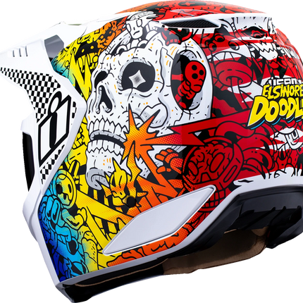 ICON Elsinore™ Helmet - Doodle 3