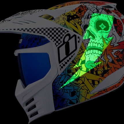 ICON Elsinore™ Helmet - Doodle 3