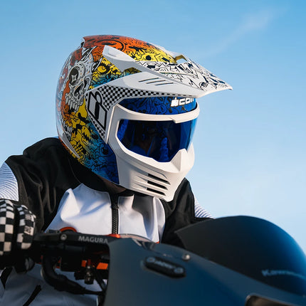 ICON Elsinore™ Helmet - Doodle 3