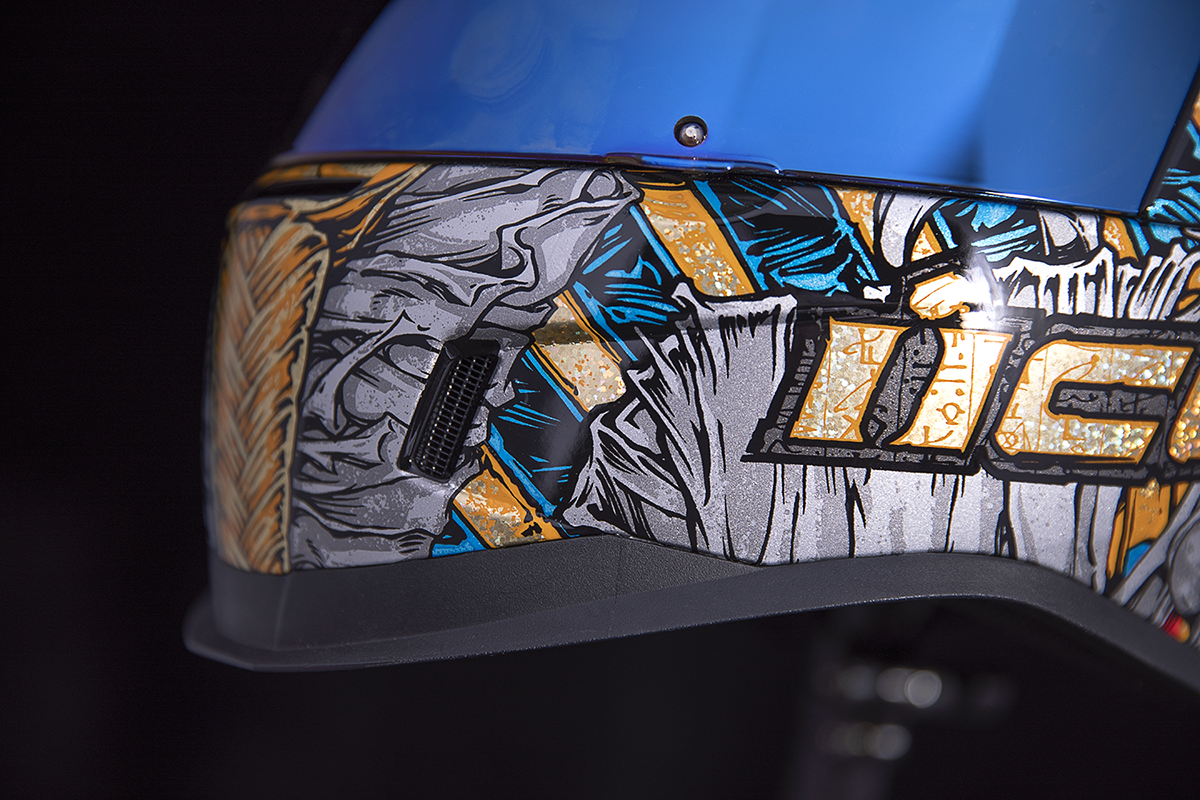 ICON Airform Helmet - Pharaoh - Gold image 9