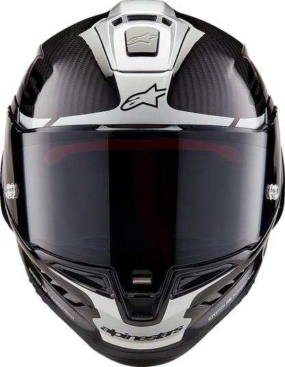 AlpineStars Supertech R10 Helmet - Element - Carbon/Silver/Black image 5