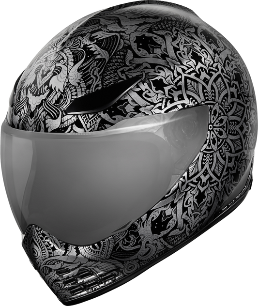 ICON Domain Helmet - Gravitas - Black image 0