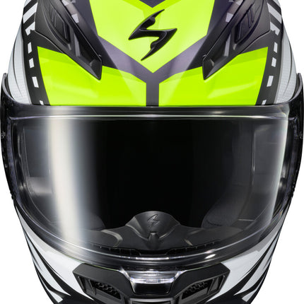 Scorpion EXO-R430 Helmet - Head Trip Hi-Vis
