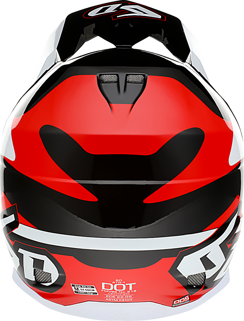 6D ATR-1 Helmet - Apex - Red