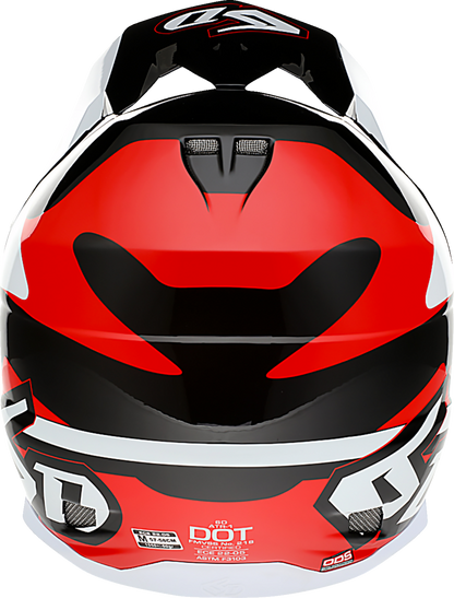 6D ATR-1 Helmet - Apex - Red