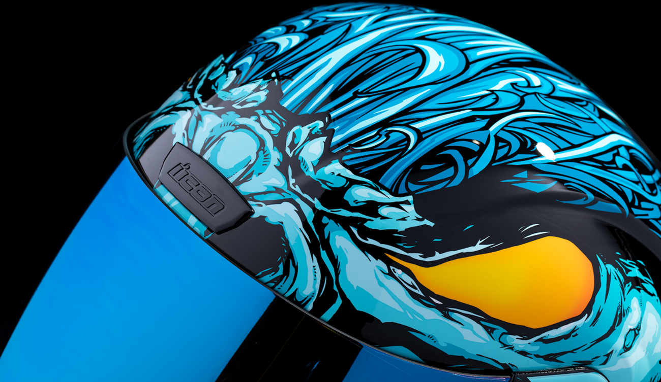 ICON Airform™ Manik'RR MIPS® Light Blue Helmet image 11