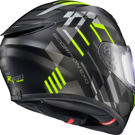 Scorpion EXO-R430 Helmet - Paradox Hi-Vis