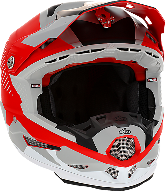 6D ATR-2 Helmet - Fusion - Red image 0