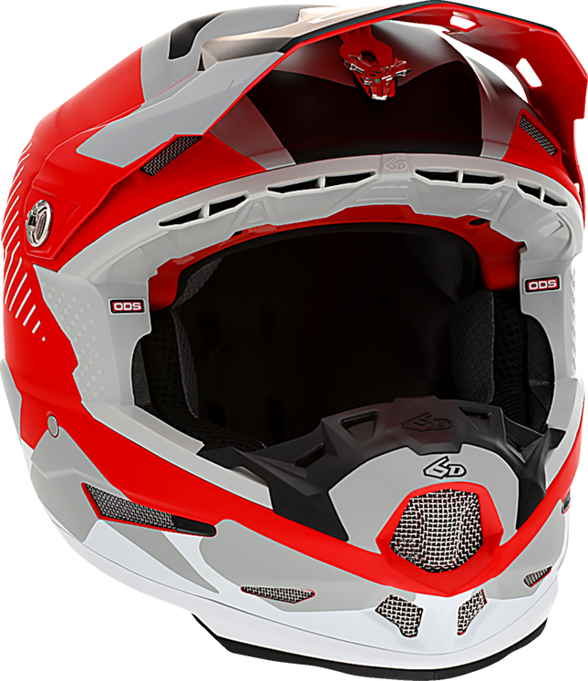 6D ATR-2 Helmet - Fusion - Red image 0
