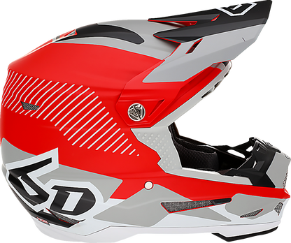 6D ATR-2 Helmet - Fusion - Red image 3