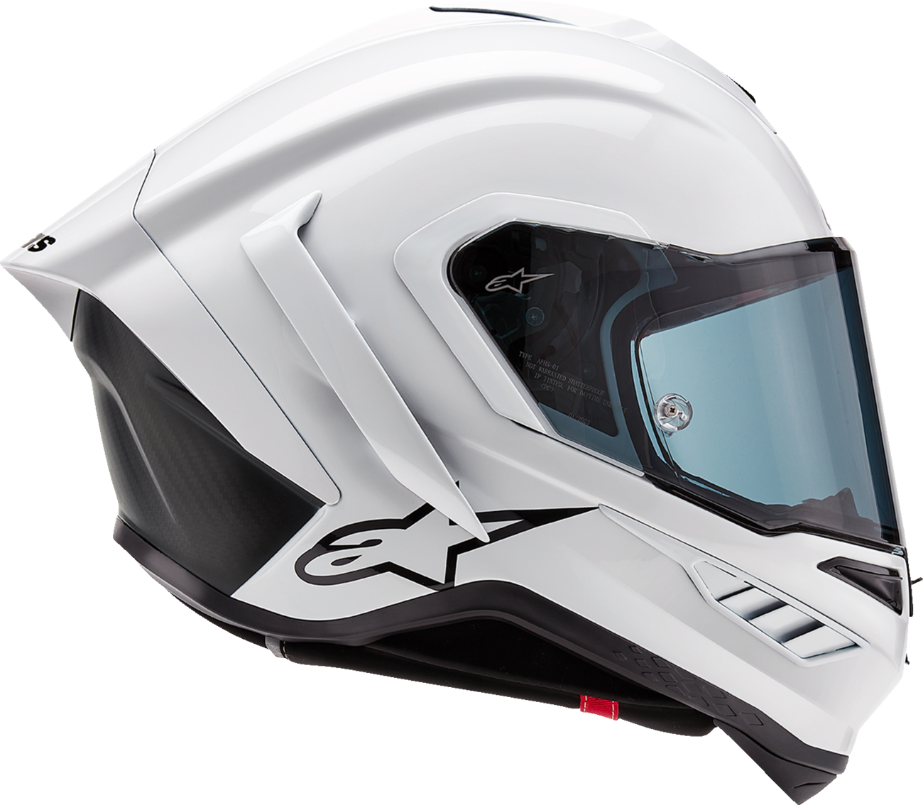 AlpineStars Supertech R10 Helmet - Solid - Gloss White image 4