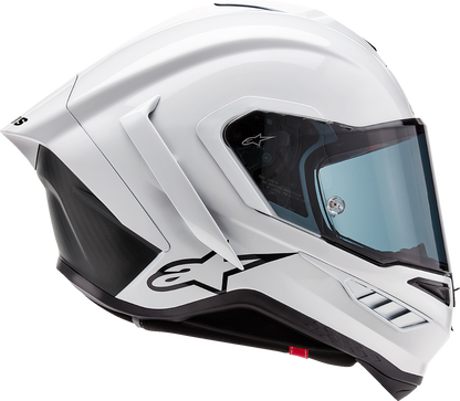 AlpineStars Supertech R10 Helmet - Solid - Gloss White image 4