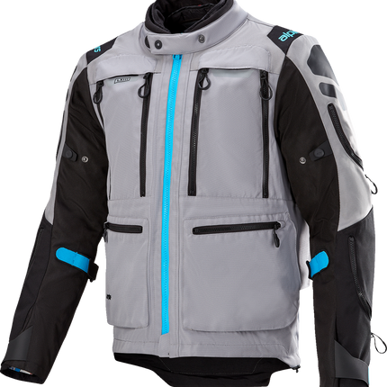 Alpinestars Ardent 3-in-1 Adventure Touring Jacket - Gray/Black/Blue