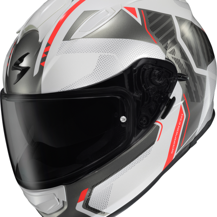 Scorpion EXO Ryzer Helmet - Switch White/Grey