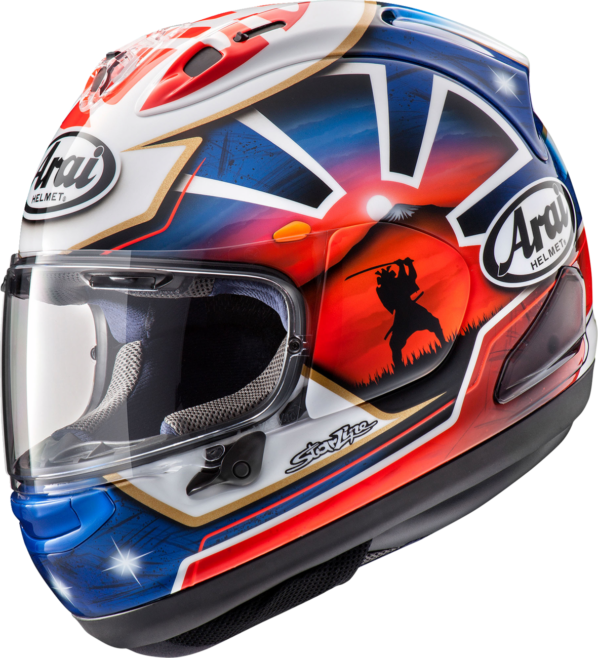 ARAI Corsair-X Helmet - Dani Samurai-2 - Blue image 0