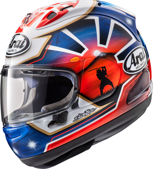 ARAI Corsair-X Helmet - Dani Samurai-2 - Blue image 0
