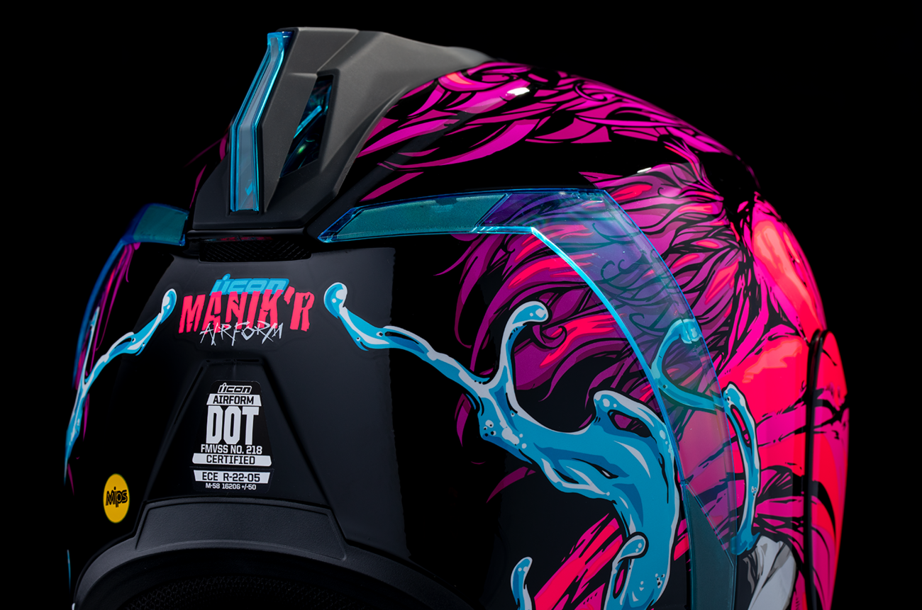 ICON Airform™ Manik'RR MIPS® Pink Helmet image 10