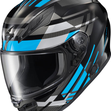 Scorpion EXO-R430 Helmet - Paradox Light Blue